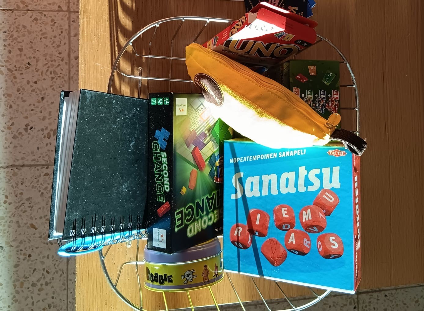 Kohtaamolla tarjolla olevaa pelivalikoimaa opiskelijoiden käyttöön