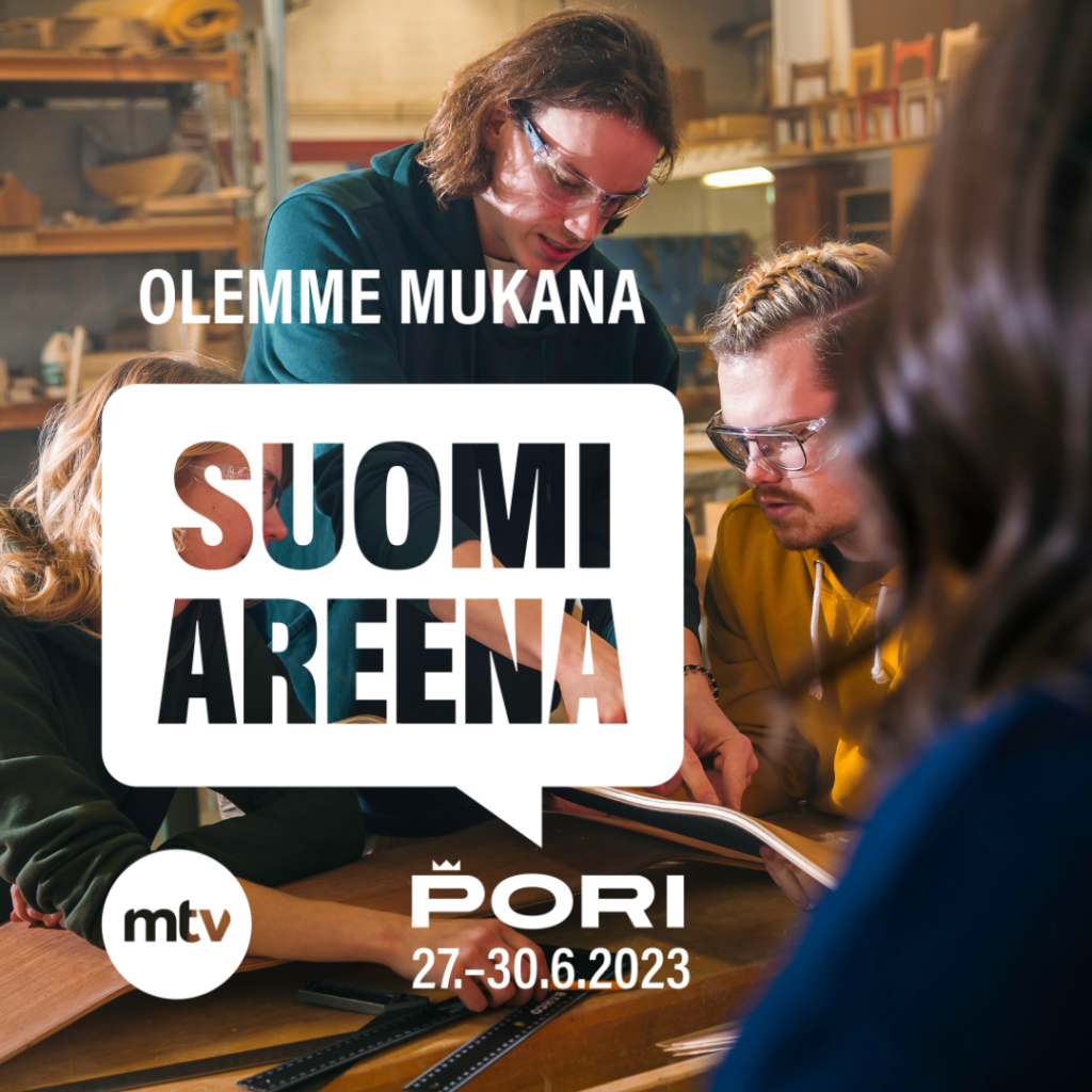 Olemme mukana Suomi Areenalla