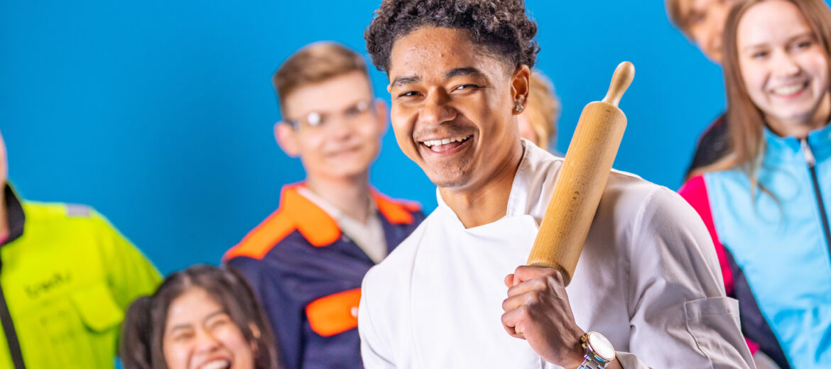 Tredun eri alojen opiskelijoita