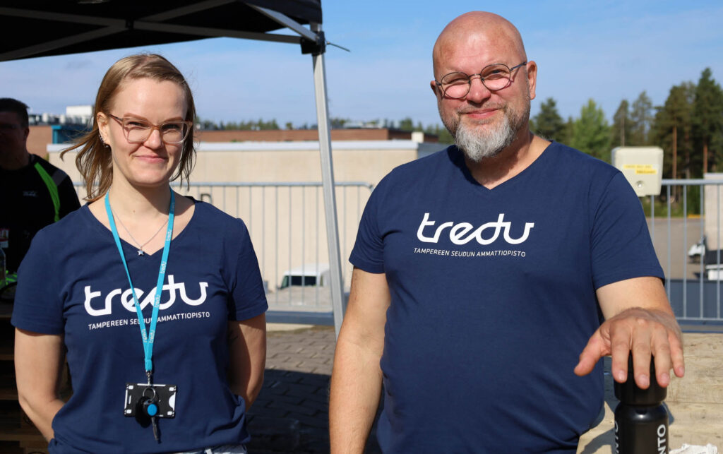 Riikka Bråfelt ja Marko Hämäläinen