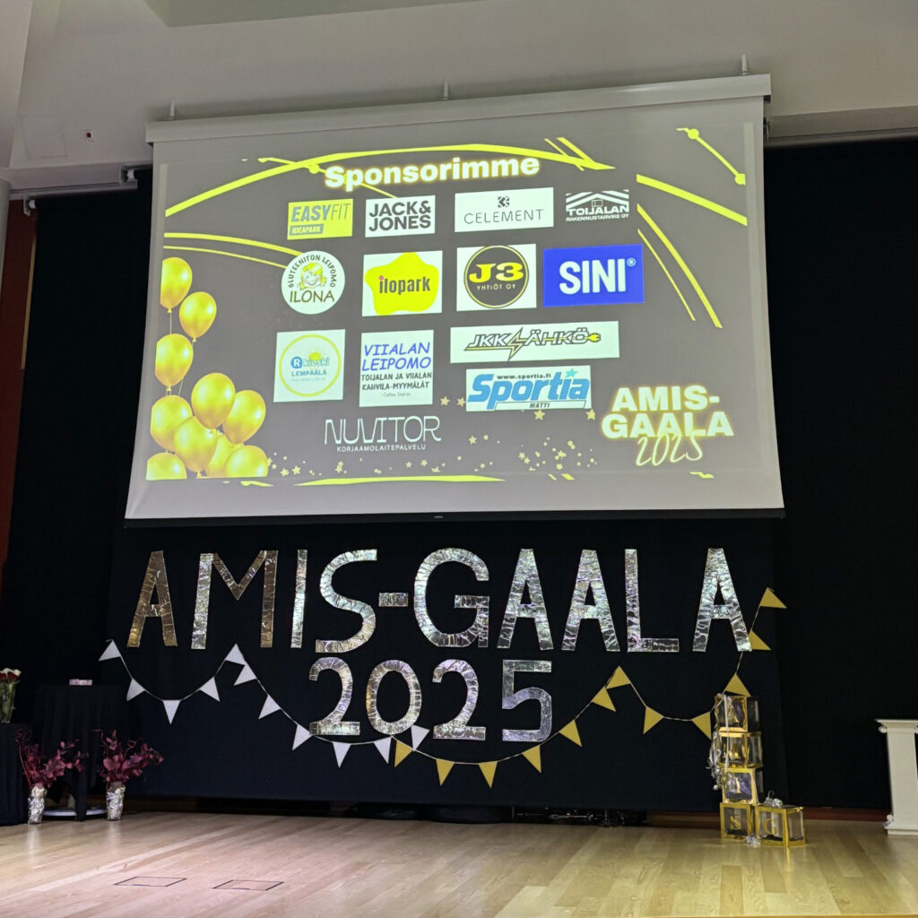 Tredu Lempäälän Amisgaalan sponsorit 2025