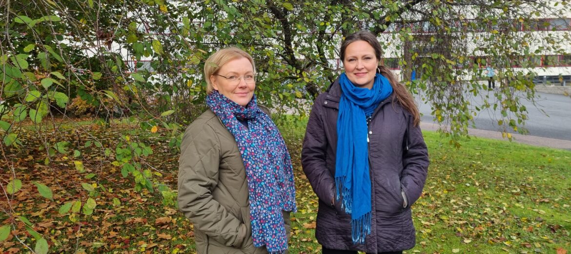 Tredun Hanna Orava ja TAKKin Ilse Brandt