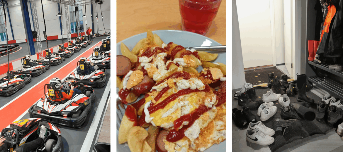 Metsätien kampuksen arkea.