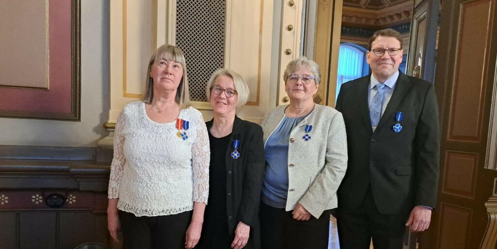 Anne Suoniemi, Satu Nevalainen, Sisko-Liisa Sillanpää, Seppo Nikkilä.