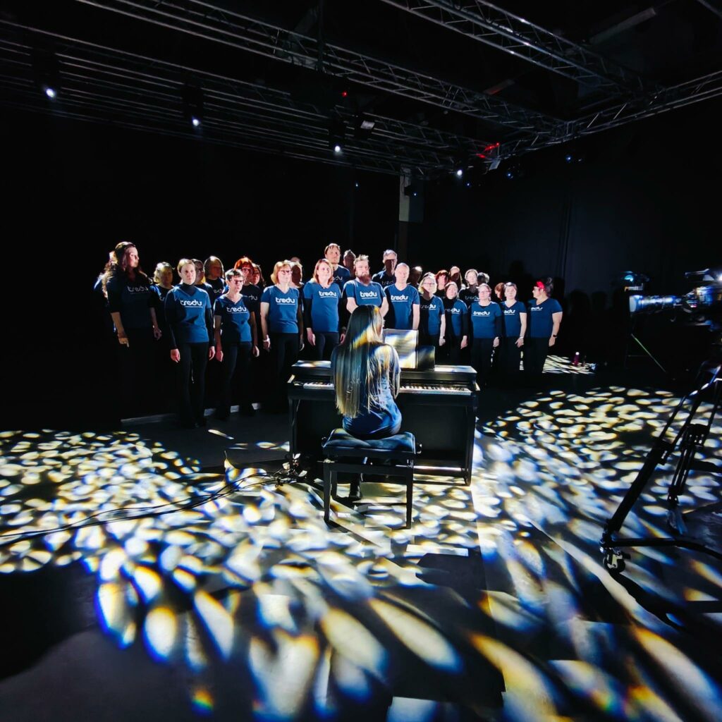 Tredun kuoro SAKUstars kilpailussa