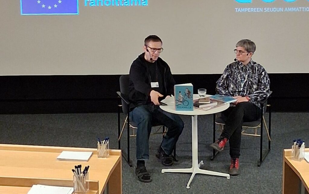 Juhani Anttila ja Tiitu Takalo.