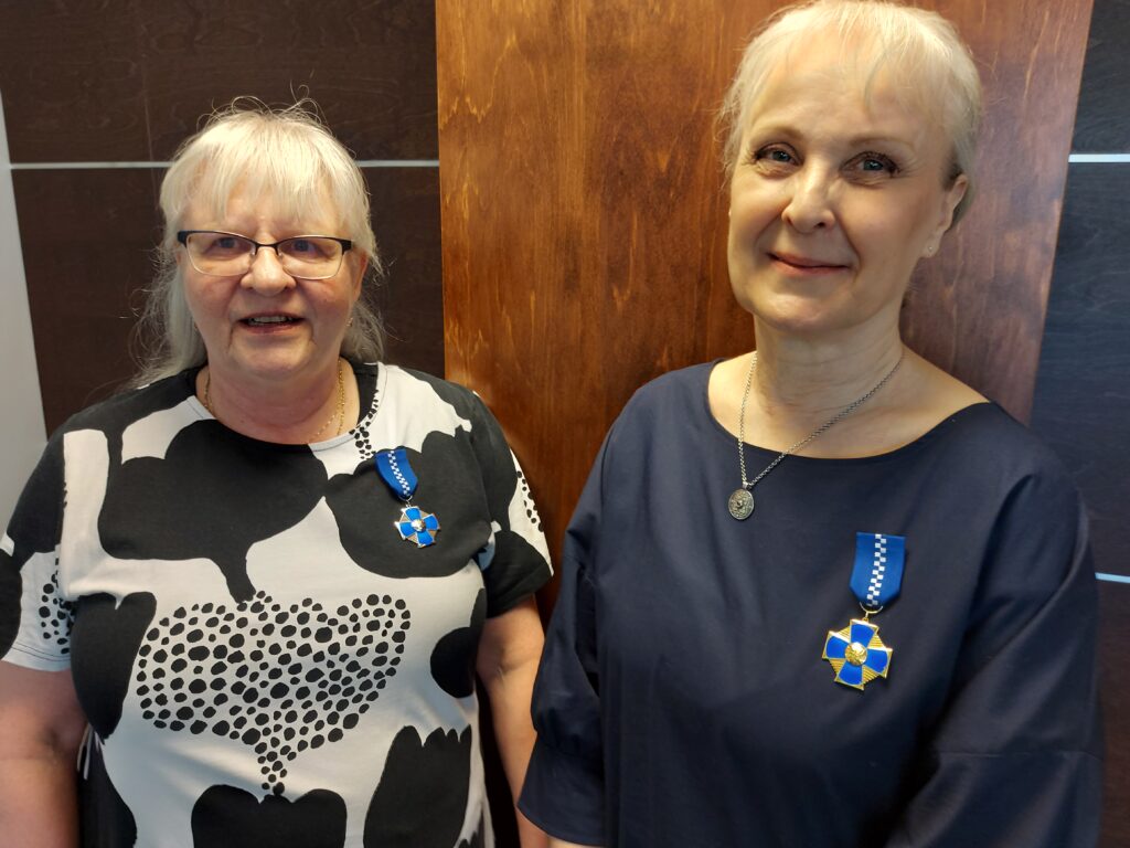 Päivi Eho ja Elina Vehmaa.